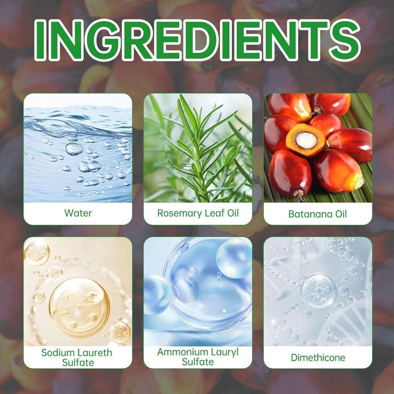 TryOnes BATANA OIL SHAMPOO with Rosemary Extract (Pack of 2)